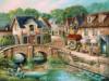 Схема вышивки &laquo;Городок у реки&raquo;