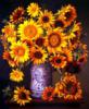 Схема вышивки &laquo;Подсолнухи&raquo;