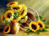 Схема вышивки &laquo;Подсолнухи.&raquo;
