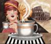Схема вышивки &laquo;Чашка кофе&raquo;