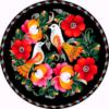 Схема вышивки «Птички на цветах»