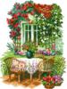 Схема вышивки &laquo;Летняя терраса&raquo;
