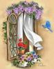 Схема вышивки &laquo;Весенняя картина&raquo;