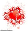 Схема вышивки &laquo;Сердце&raquo;
