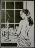 Схема вышивки «Девушка у окна»