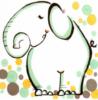 Схема вышивки «Забавный слоник»