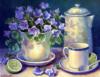 Схема вышивки &laquo;Цветочный чай&raquo;