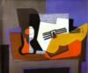 Схема вышивки «Пикассо - натюрморт с гитарой»
