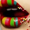 Схема вышивки «Радужные губы»