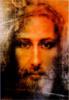Схема вышивки «Лик Христа с плащаницы.»