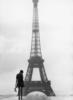 Схема вышивки «Черно-белое. Париж, Эйф. башня»