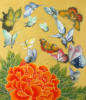 Схема вышивки «Hahn Eun-Sun. Бабочки»