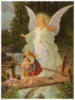 Схема вышивки «Ангел и дети»