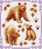 Схема вышивки «Медвежата»