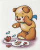 Схема вышивки &laquo;Мишка&raquo;