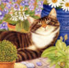 Схема вышивки &laquo;Кошки и цветы&raquo;