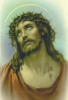 Схема вышивки «Ісус  в терновому вінку»