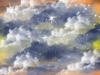 Схема вышивки «Облака»