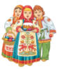 Схема вышивки «Русские напевы»
