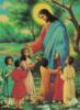 Исус Христос с детьми: оригинал