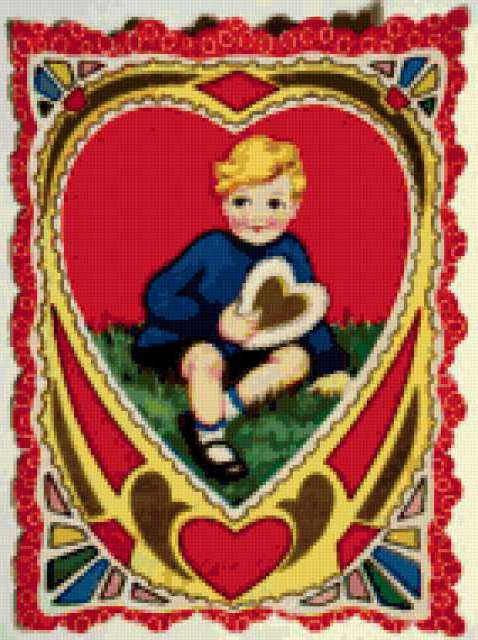 , картинки, открытка, дети, мальчик, валентинки