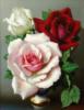 Схема вышивки «Прекрасная роза»