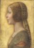 Схема вышивки «Рисунок Леонардо Да Винчи»