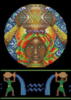 Схема вышивки «Знаки зодиака-водолей»