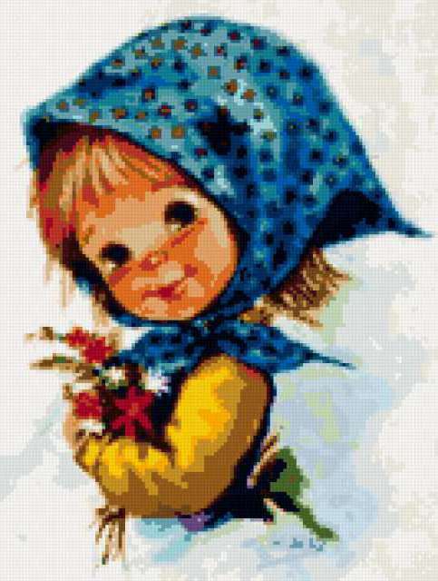 Милая Девчушка На Природе