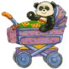Схема вышивки «Веселая панда»