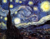 Звездное небо, В. Ван Гог: оригинал