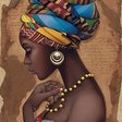 Схема вышивки «африка»